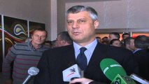 Hashim Thaçi : Për mosmarrëveshjen fajin e ka Beogradi