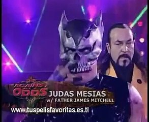 tna judas Mesias vs Abyss xtreme lucha con puas