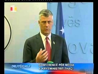 Thaçi: Marrëveshje historike