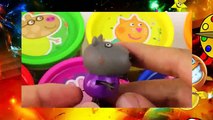 [ NEW] Peppa Pig Play Doh Cans Surprise Eggs With Peppa Pig Toys By Razqa Toys