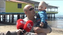 Fundjava sjell pushuesit në plazhin e Durrësit dhe Shëngjinit