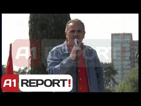 1 Maji, sindikata e Punëtorëve protestë te 'Ushtari i Panjohur'