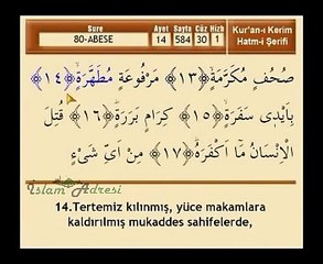 Abese Suresi (Mehmet Emin Ay) - islamadresi.com