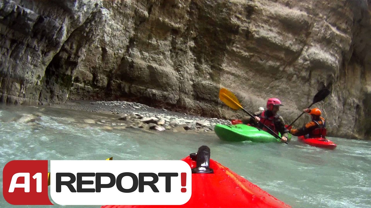 Shtegtim, Kayak ne Kanionin e Langarices