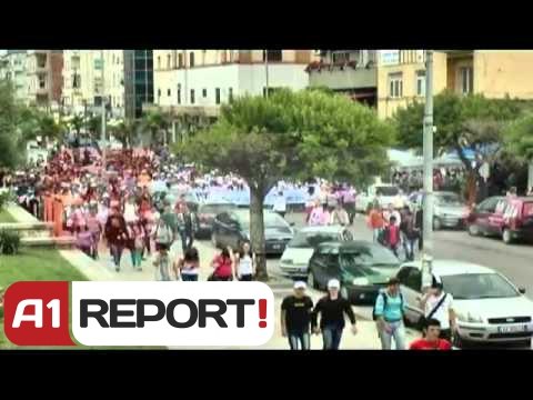 Durrës, zhvillohet manifestimi nga të rinjtë e shkollave kundër dhunës