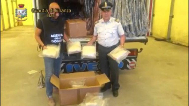 Sekuestrohet 1400 kg drogë në Itali, në pranga shqiptari