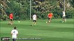 Com passe de CR7, Casemiro faz golaço em treino do Real