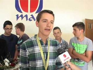 Lajme - Medalje e arte nga nxenesit e Mehmet Akif