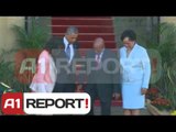 Barack dhe Michelle Obama në Pretoria me të afërmit e Mandelas