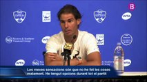 Rafael Nadal Press conference / R3 Cincinnati 2015