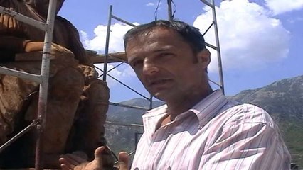 Gjirokastër, Zhulat, Rrapi i tharë kthehet në një vepër arti