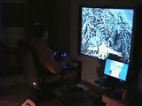Full Motion Home Combat Flight Simulator Gaming Chair Hawx , Missles, Bombs, FSX ,  2010