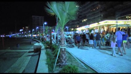 Shëngjini,destinacioni preferuar veror.Jeta e natës mes muzikës argëtuese e shqetësimit nga zhurma