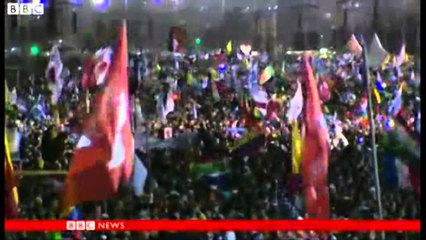 Dita botërore e rinisë në brazil. Papa drejton ceremoninë me 400 mijë katolik