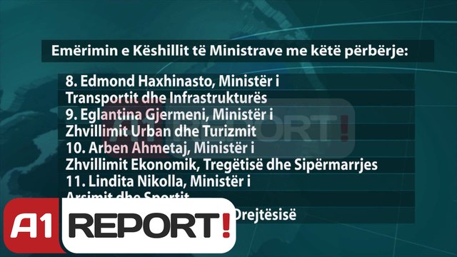 Presidenti Nishani dekreton emërimin e qeverisë Rama