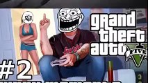 GTA 5 Funny Random Gameplay Moments 2 (Epic Fails, Crazy Fights, Deaths, Animals & More!)