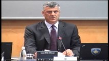 Thaçi optimist për arritjen e marrëveshjes, fton serbët në zgjedhje