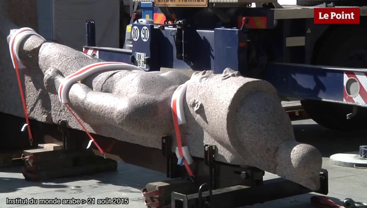 Egypte ancienne : Des statues de pharaons érigées à Paris