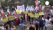 Protesta kundër luftës, mijëra vetë protestojnë në SHBA, Francë e Turqi