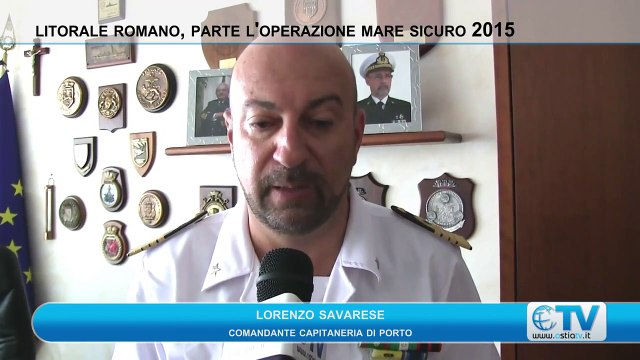 Litorale romano, parte l'operazione Mare sicuro 2015
