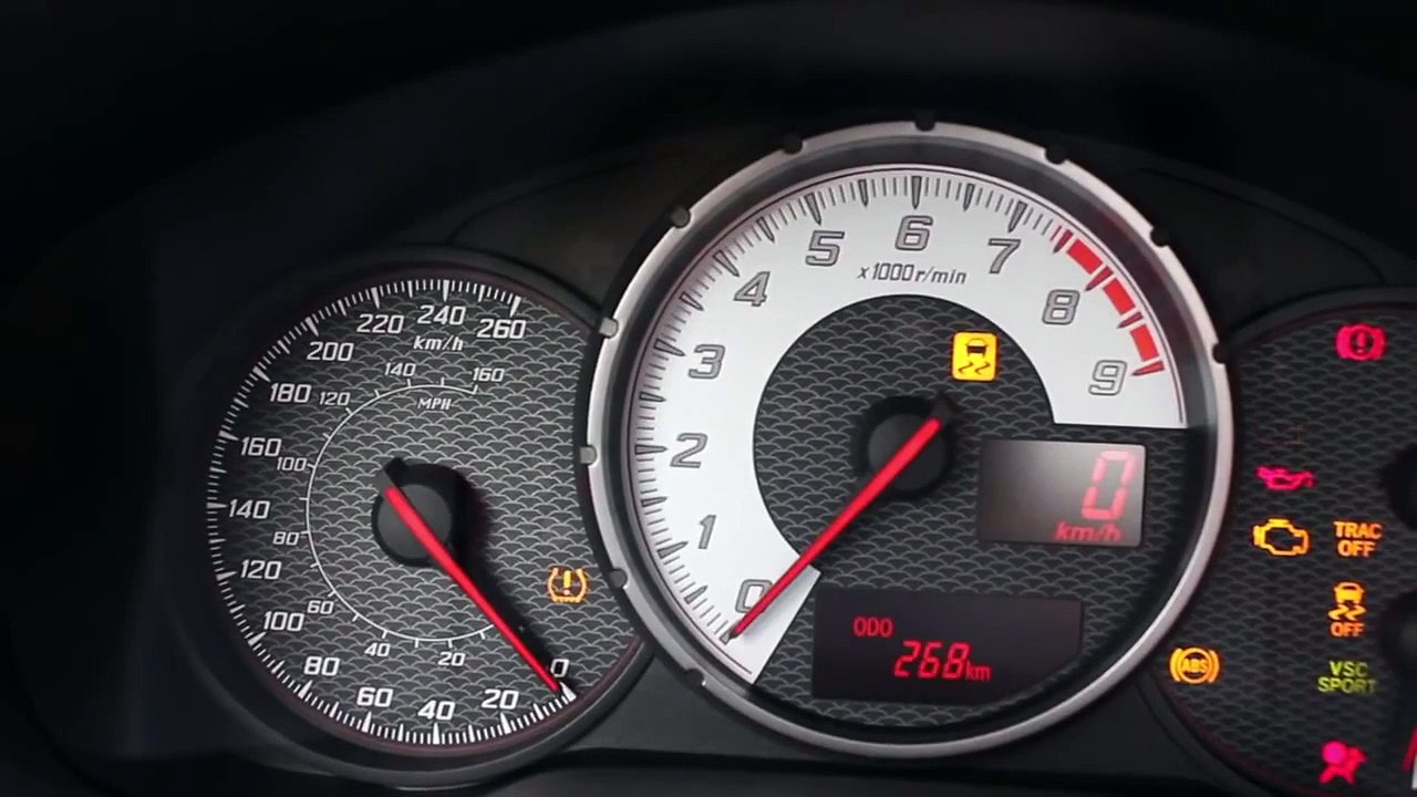 Scion FR-S: How to set the Shift Light & Gear Indicator Display Settings (BRZ GT86)