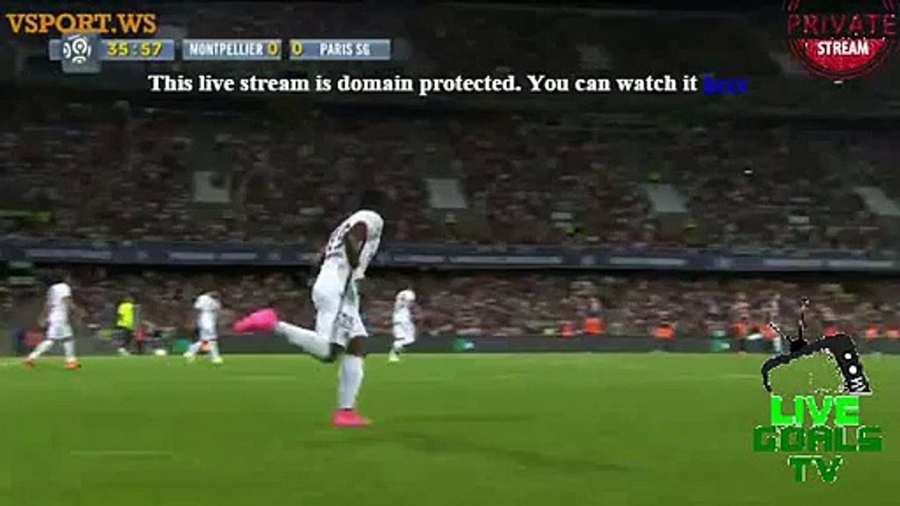 Serge Aurier Disallowed Goal - Montpellier v. PSG - Ligue 1 - 21.08.2015 HD