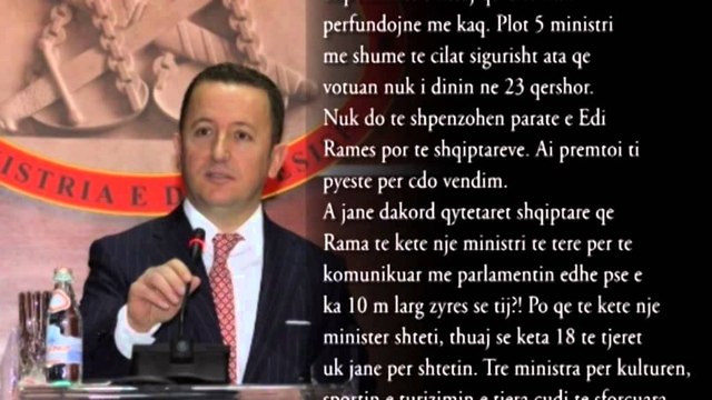 Sa do kushtojë parlamenti dhe qeveria e re?! Halimi në FB: Nga arroganca e Ramës 2 mln $ më shumë