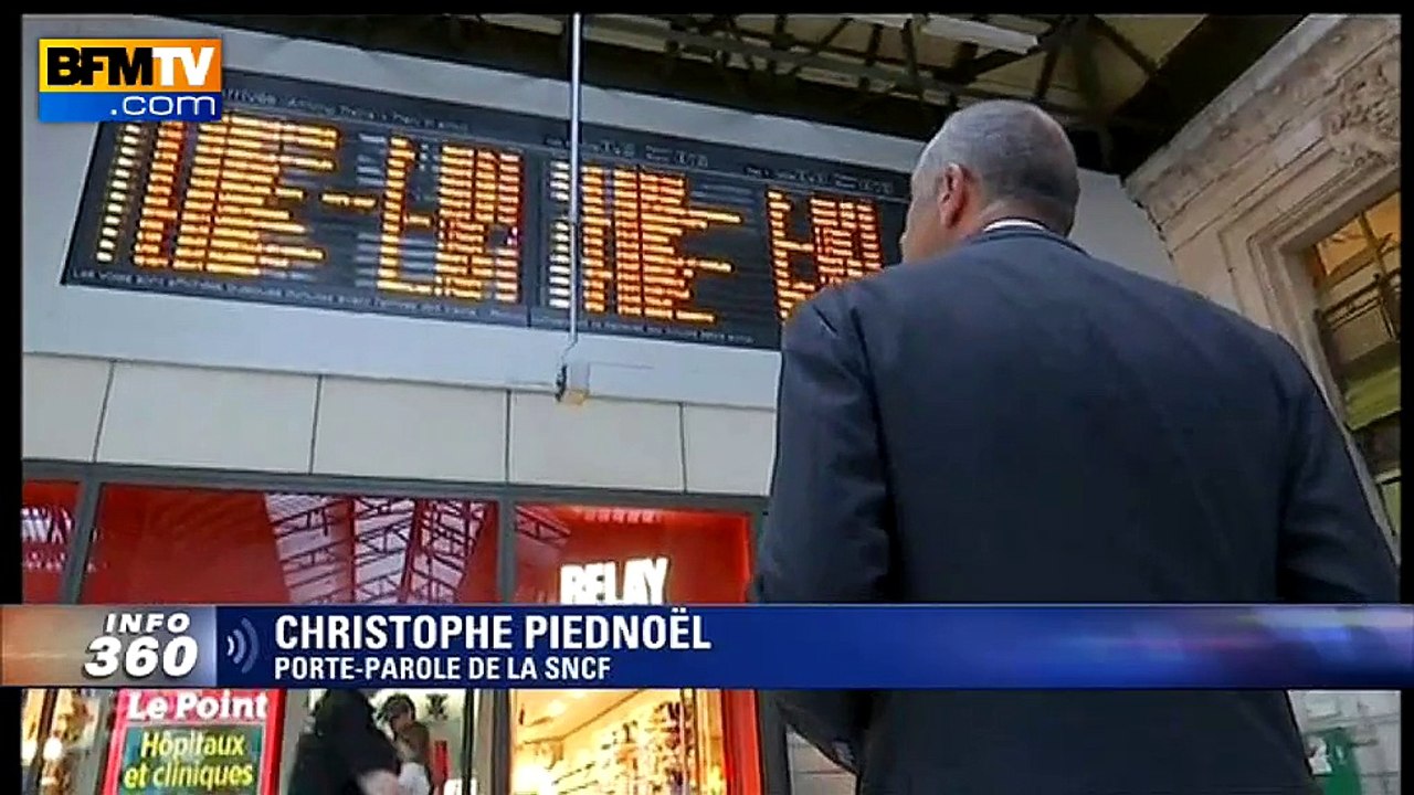 TGV en feu près de Lyon: l’axe entre Paris et Marseille est "perturbé mais pas totalement bloqué"