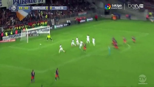 Serge Aurier Disallowed Goal _ Montpellier v. Paris Saint-Germain - 21.08.2015 HD