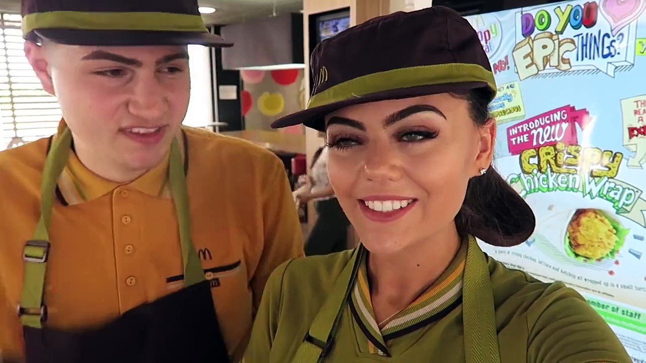 WORKING AT MCDONALD'S