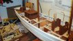 modelisme  goélette L ETOILE boat  bateau  voilier  maquette godbille gilles