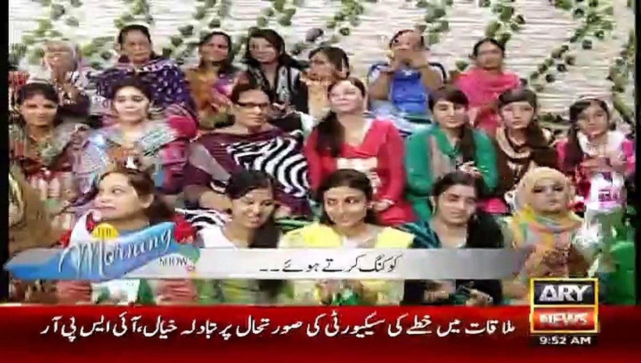 The Morning Show With Sanam Baloch on ARY News Part 3 - 21st August 2015
