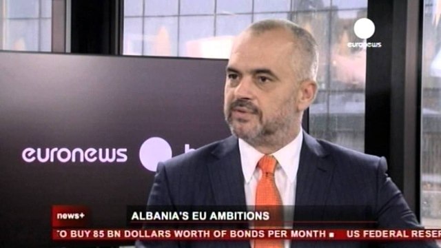 Rama intervistë në Euronews : Pres që brenda 10 vitesh Shqipëria të jetë në BE