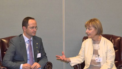 Shefat e diplomacisë, të Shqipërisë dhe Serbisë, takim në OKB.Bushati: Të thellohet dialogu