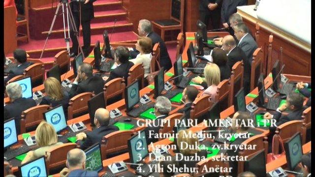 Modifikimi i grupeve parlamentare në kuvend. PR dhe PDIU marrin borxh deputetë tek PD