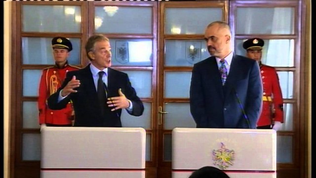 Edi Rama takon ish-kryeministrin britanik. Blair: Jam optimist për programin e qeverisë Rama