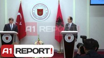 Ministri i Jashtëm turk Davutoglu takon Metën, Ramën, Bushatin dhe Nishanin