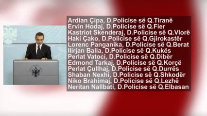 "Bie" kupola e policisë së shtetit, dorëhiqet Burgaj, shkarkohen 12 drejtorë