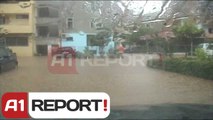 A1 Report - Rreshjet e shiut shkaktojnë përmbytje  në Lezhë, Vlorë dhe Kukës