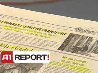A1 Report, Rreze Dielli dt 16 tetor 2013 Titujt nga kultura ne shtypin e dites