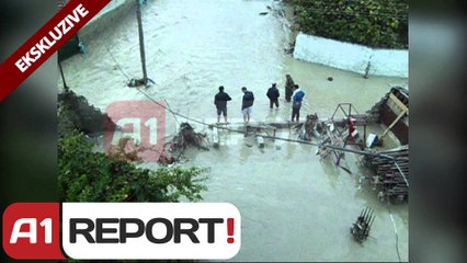 Kamzë, banorët 'luftë' për t'i shpëtuar përmbytjeve