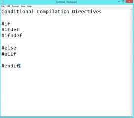 CONDITIONAL COMPILATION DIRECTIVES C-C++(IN HINDI)