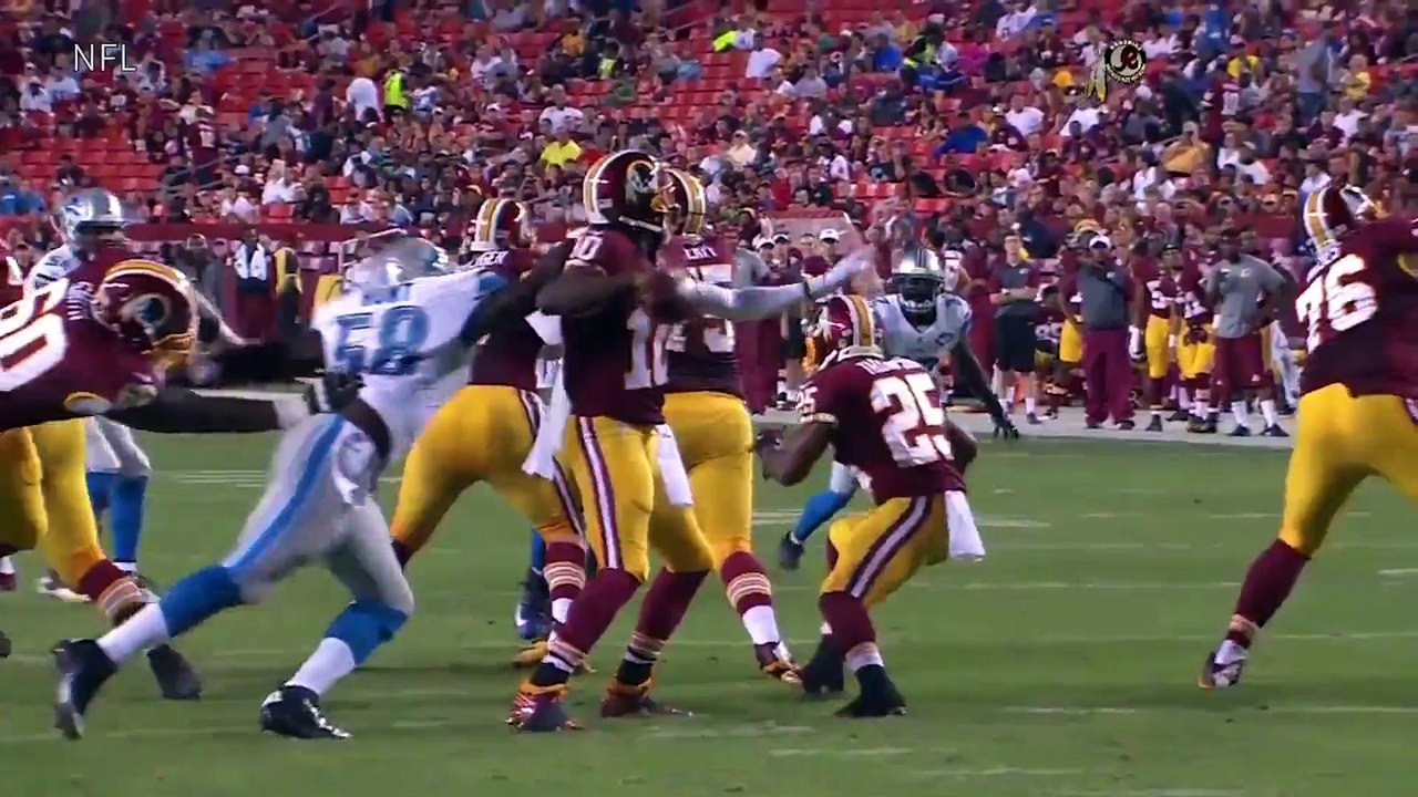 Robert Griffin III Suffers Concussion In Preseason Game Against Lions