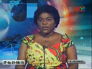 Télé-Congo : Journal du  vendredi 21 août 2015