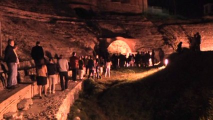 Amfiteatri antik i Durrësit, Eagle Mobile financon projektin e ndriçimit