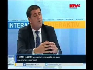 LUTFI HAZIRI - UNË KRYETAR , VAJZAT ME SHAMIA DO TË SHKOLLOHEN