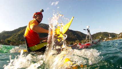 Ondas, mares, Ubatuba, SP, Brazil, Show dos reciclados