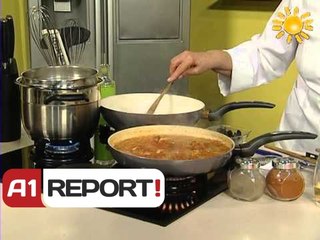 A1 Report,Te gatuajme me Zonjen Tefta dt13 Nentor 2013 Peshk i Zier ne Salcë.Makarona,Peshk Pëllumb