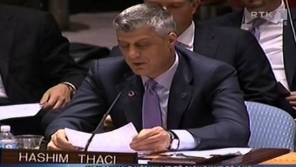 Fjalimi i Thaçit në Këshillin e Sigurimit. "Janë vulosur tendencat për ndarje të Kosovës"