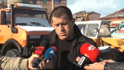 Probleme në Korçë nga dëbora, qarkullimi automjeteve vetëm me zinxhirë